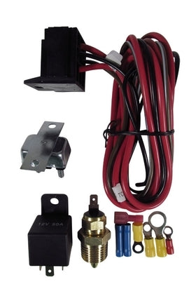 TBI Cooling Fan Switch 170-185 Degree with Relay and Harness