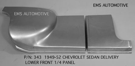 1949-52 Chevy Sedan Delivery Lower Front Quarter Panel