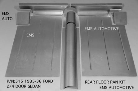 1935-36 Ford Sedan, Humpback, and Flatback Rear Floor Pan Kit
