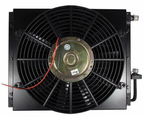 TBI 14" x 18" Remote Mount Air Conditioning Condenser with Fan and Shroud