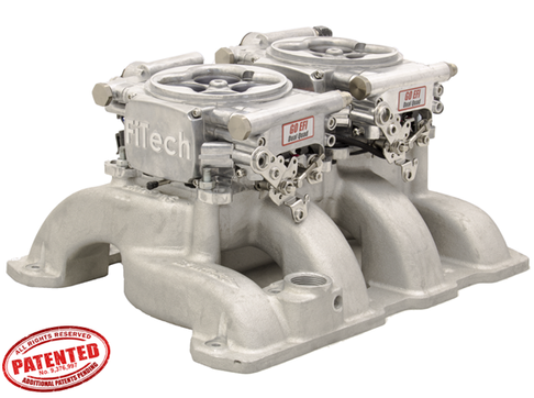 FiTech Go EFI 2x4 625 HP Dual Quad Normally Aspirated- Aluminum