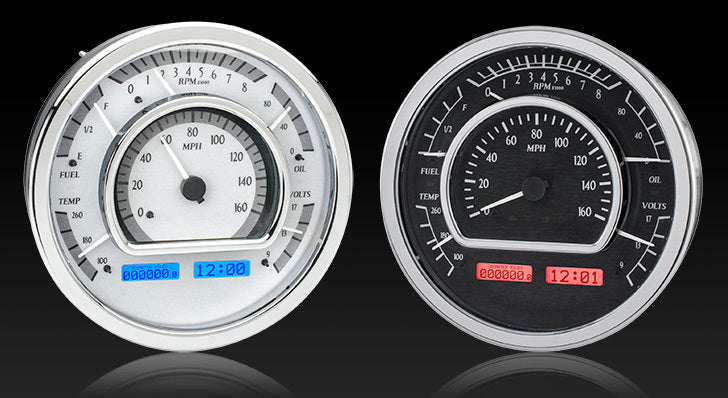 Dakota Digital Universal Multi-Level 7.28" Round Analog VHX Gauge