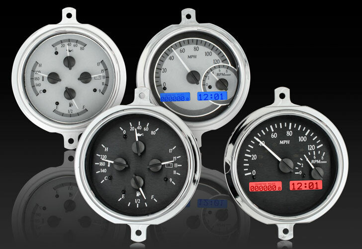 1951-52 Ford Pickup Dakota Digital VHX Instruments