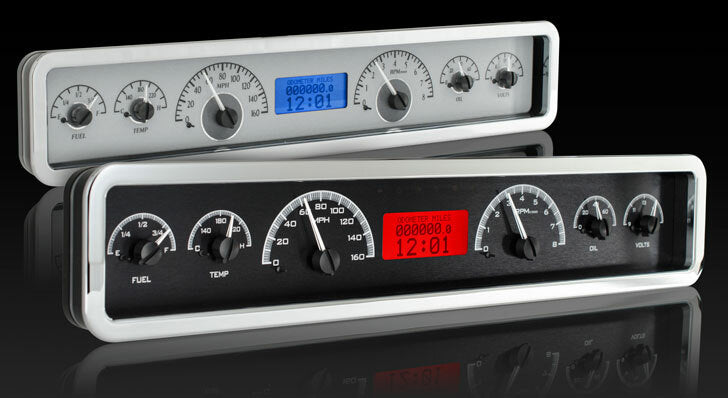 Dakota Digital Universal 3.75" x 19.5" Rectangle Analog VHX Gauges