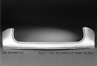 1937-38 Chevy Coupe Tailpan