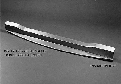 1937-38 Chevy Car Trunk Floor Extension