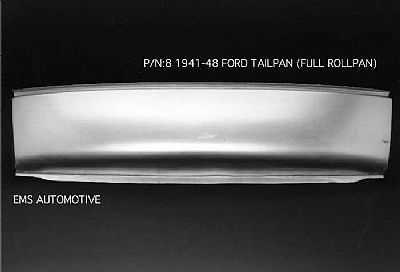 1941-48 Ford Coupe and Sedan Tailpan (Full Roll Style)