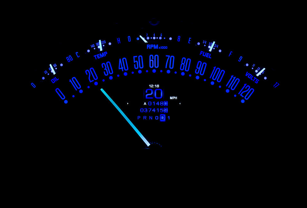 1955-56 Chevy Car RTX Instruments