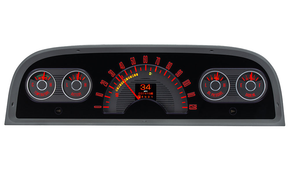 1960-63 Chevy Pickup Dakota Digital RTX Gauges
