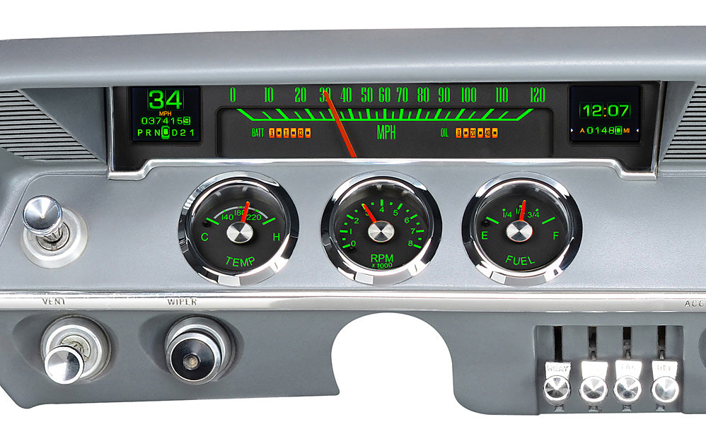 1961-62 Chevy Impala Dakota Digital RTX Gauges