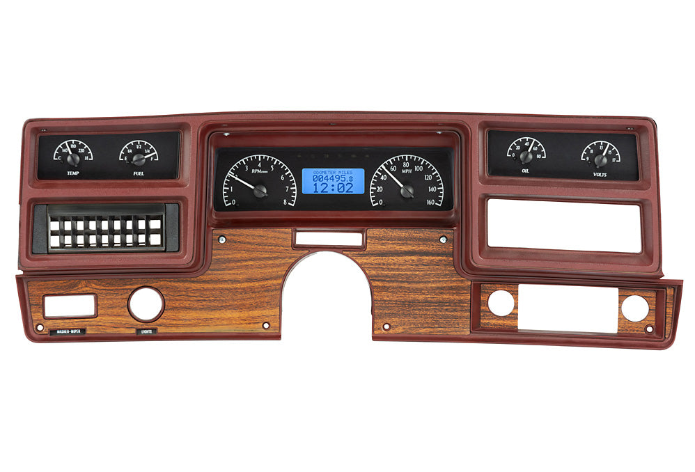 1973-77 Chevy Malibu / El Camino / GMC Sprint with Square Gauges VHX Instruments