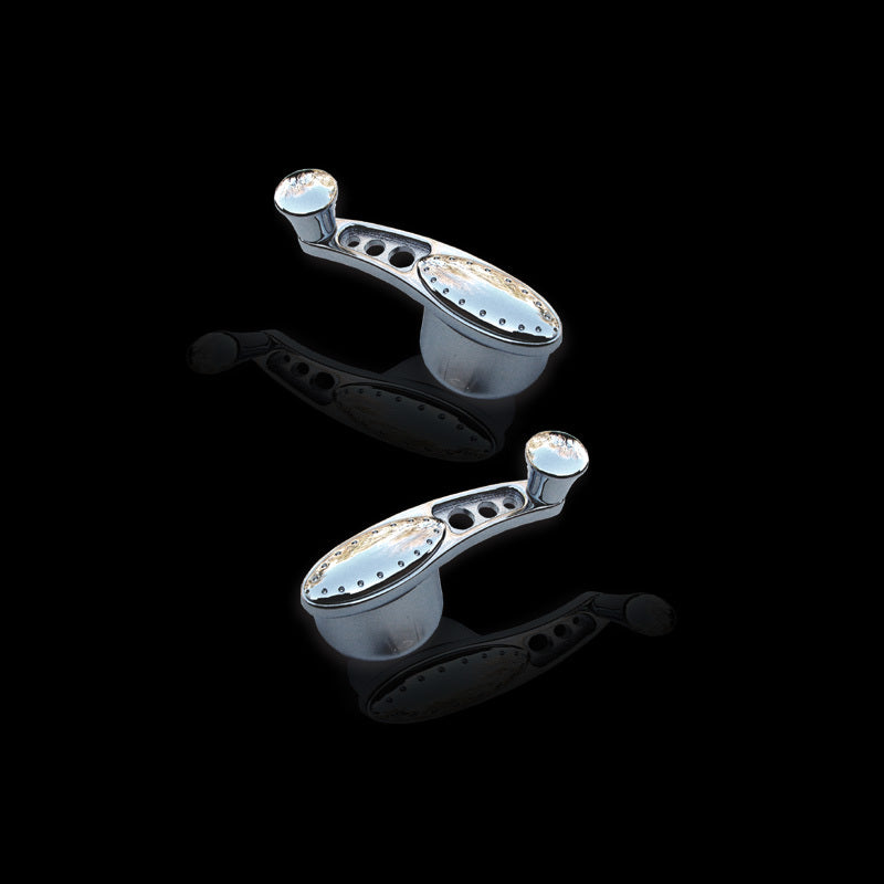 Clayton Machine Works Chrome Vent Window Cranks