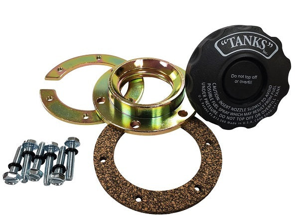 Bolt-On Threaded Bung & Push-Thru Cap