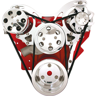 Billet Specialties V-Trac Pulley System - Big Block Chevy