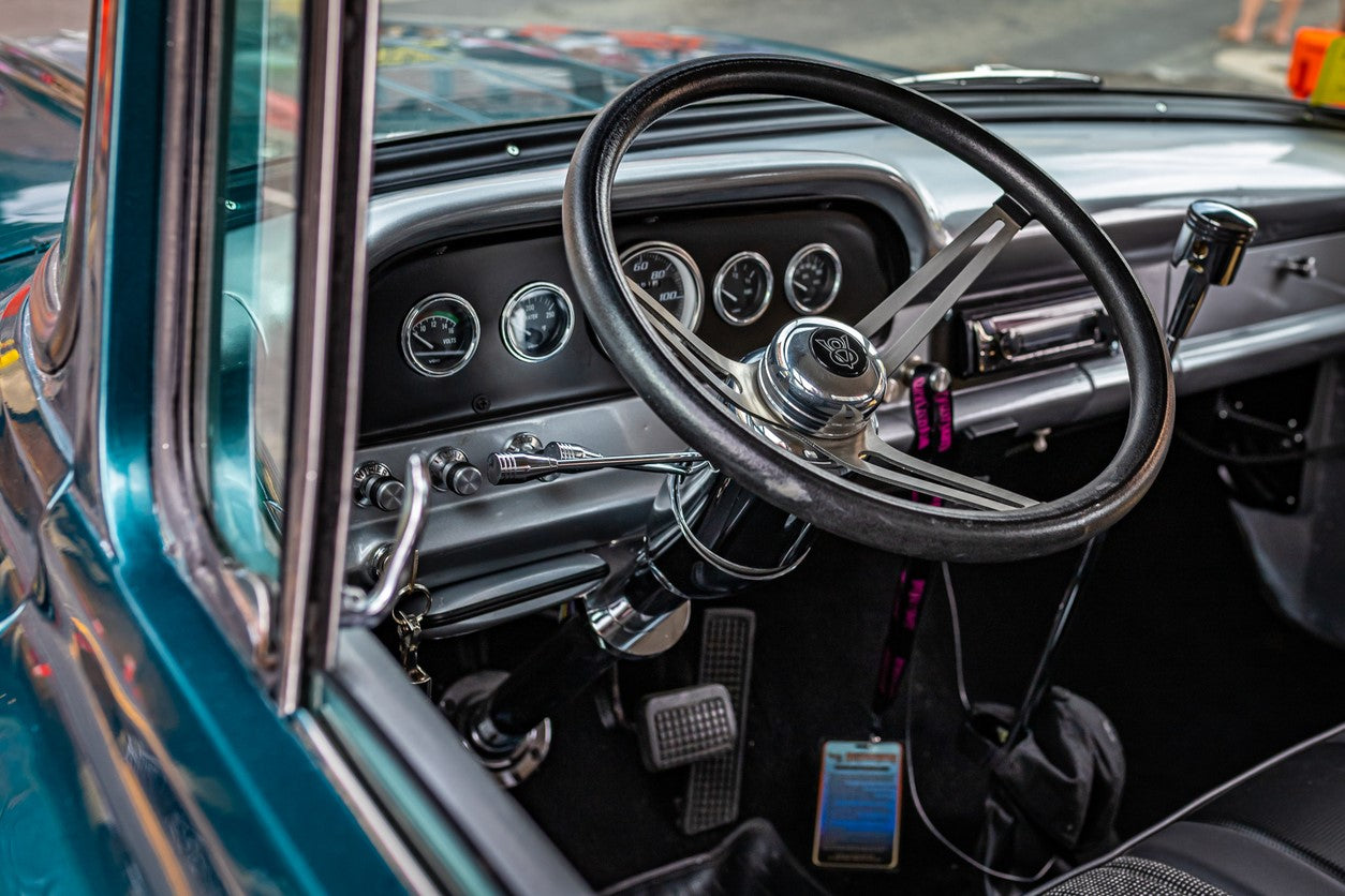 Combining Vintage Style with Modern Electronics in Hot Rod Interiors