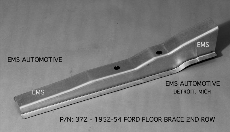 EMS NEW 1952-54 Ford & Mercury Front Floor Brace 2nd Row