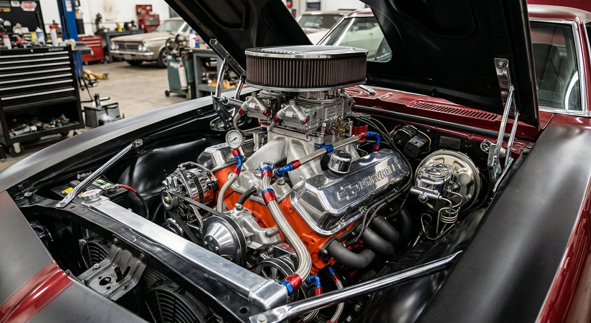 Big Block Chevy Engine Dress-Up: Valve Covers, Air Cleaners, and Pulleys That Fit