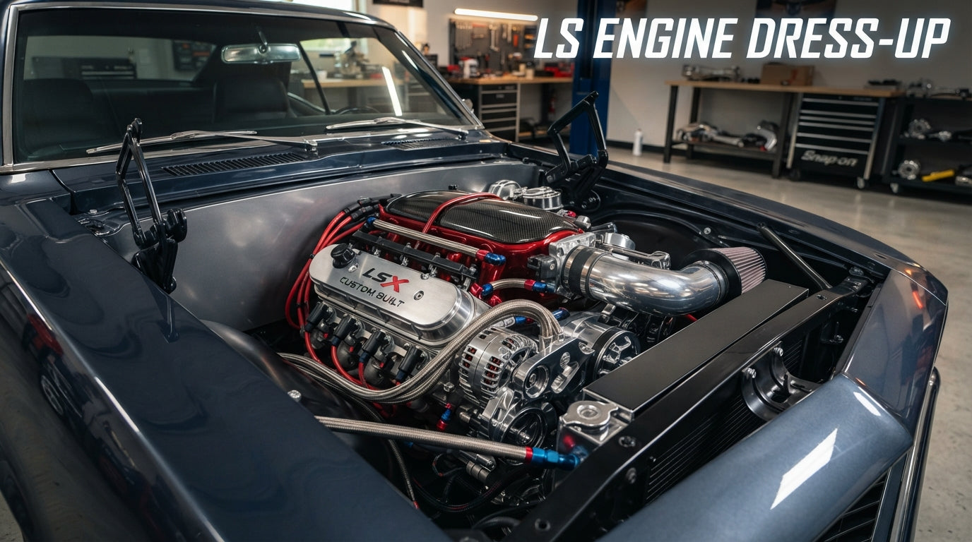 LS Engine Dress-Up: Valve Covers, Coil Mounts, and Pulleys That Actually Fit