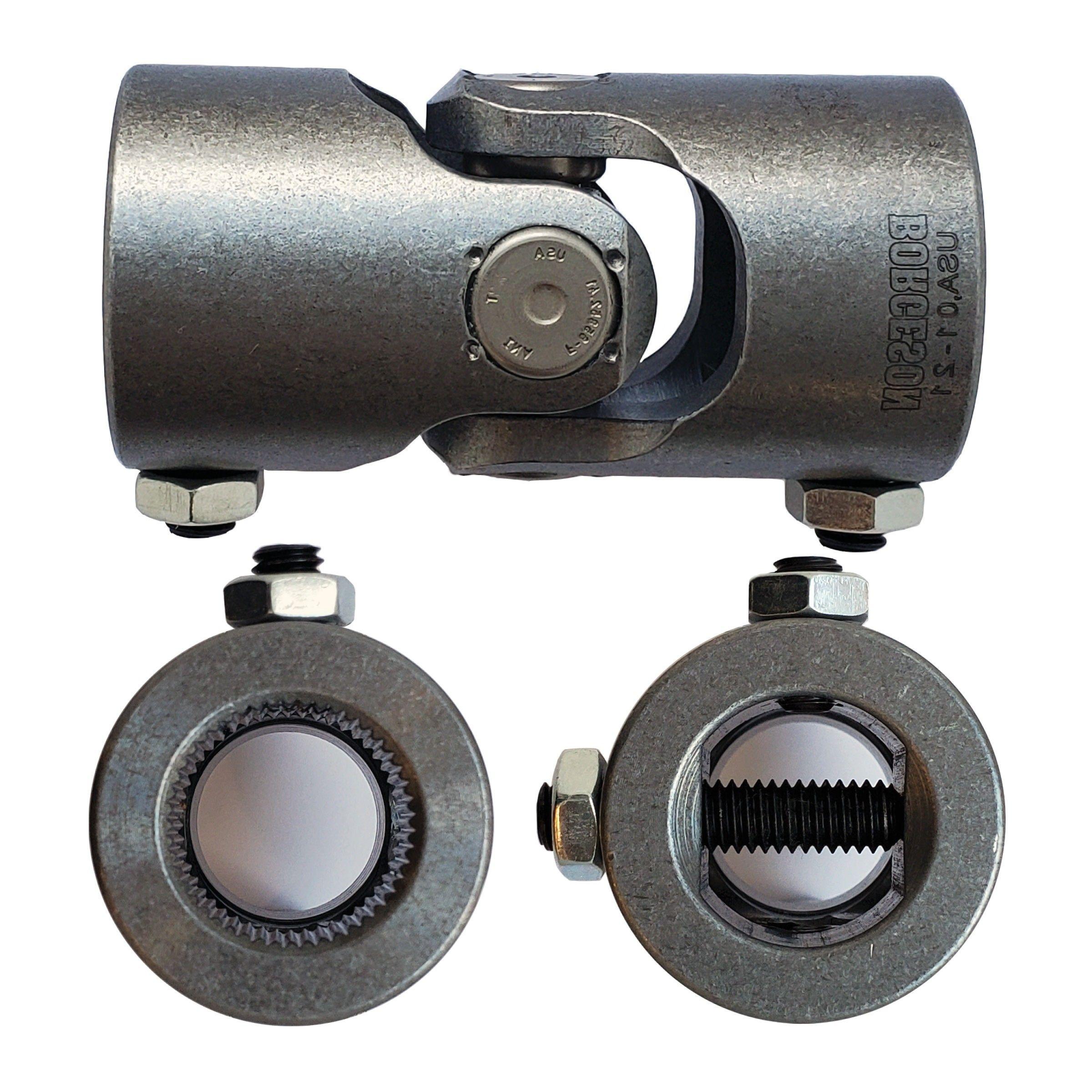thumbnail image 2 of Borgeson 014352 Steel Single Steering U-Joint - 1 2 of 3