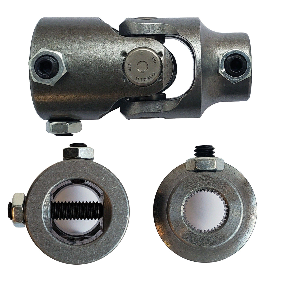 Borgeson Steering Universal Joint - 1-DD x 5/8-36 CHRYSLER Spline