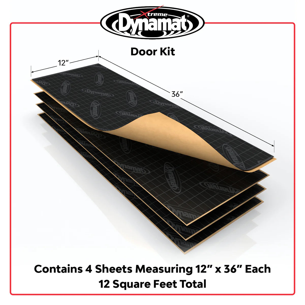 Dynamat Xtreme Sound Deadener 12 Sqft Door Kit