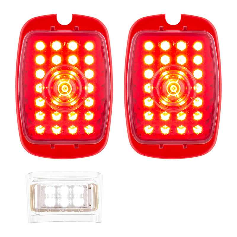 1940-53 Chevy Truck LED Tail Light Set