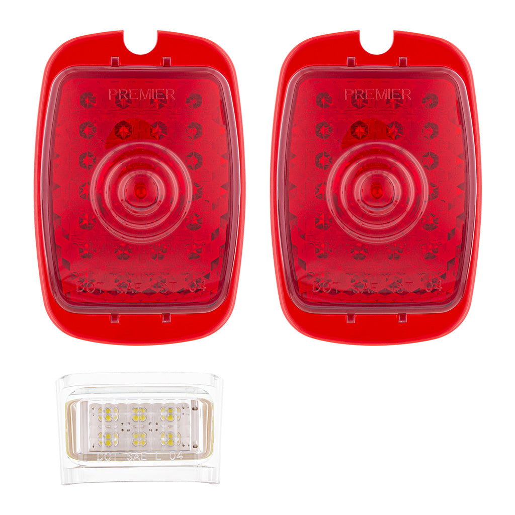 1940-53 Chevy Truck LED Tail Light Set