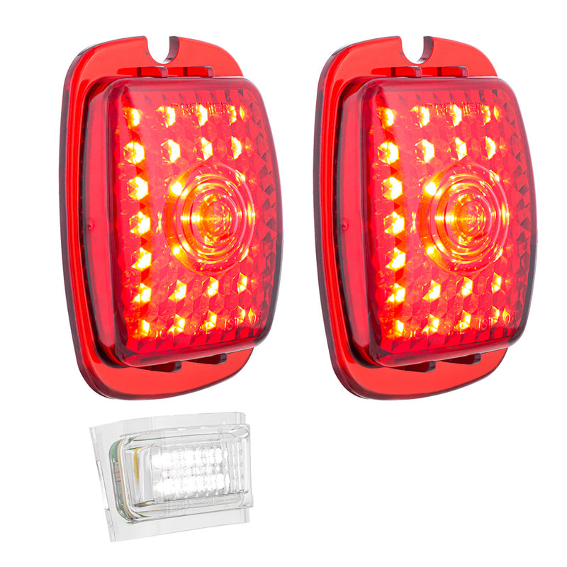 1940-53 Chevy Truck LED Tail Light Set