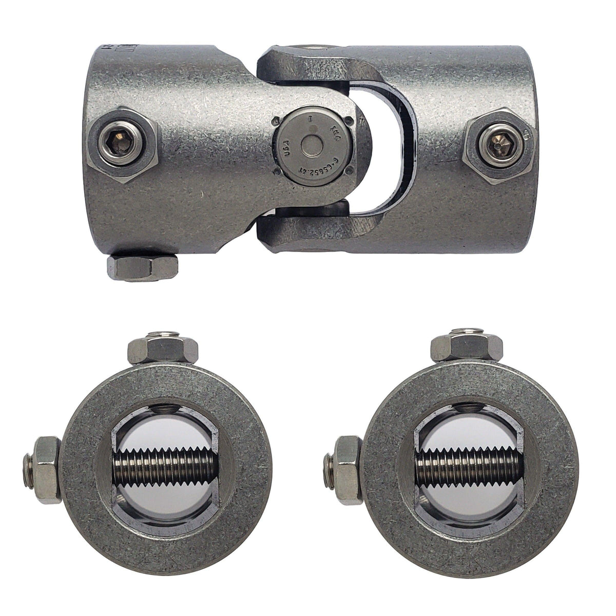 Borgeson Steering Universal Joint - 1-DD x 1-DD Spline