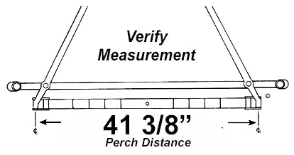 1935-40 Ford Car and Truck SuperSlide Front Leaf Spring For 41-3/8" Wishbone Perch Centers - Posies