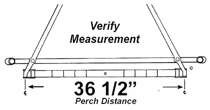 1935-40 Ford Car and Truck SuperSlide Front Leaf Spring For 36-1/2" Wishbone Perch Centers - Posies