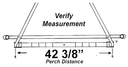 1935-40 Ford Car and Truck SuperSlide Front Leaf Spring For 42-3/8" Wishbone Perch Centers - Posies