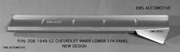 1949-52 Chevy Inner Front Quarter Panel
