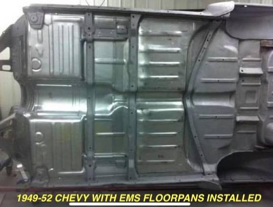 1949-52 Chevy Car  Front Floor Pan