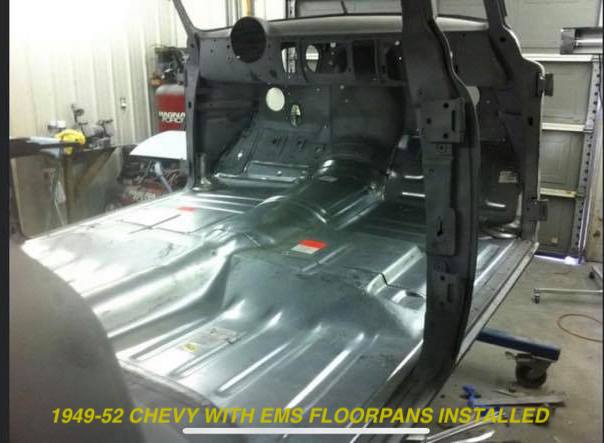 1949-52 Chevy Car  Front Floor Pan