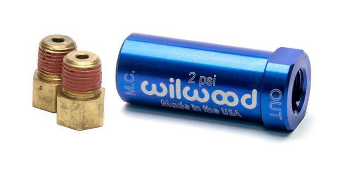 Disc Brake 2 Lb Residual Pressure Valve
