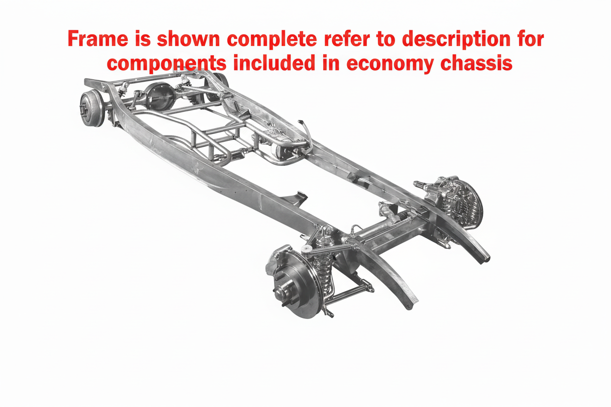 1932 Ford Car and Truck Economy Chassis with Independent Front Suspension Crossmember