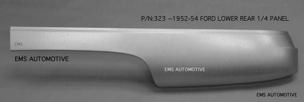 1952-54 Ford Car Rear Lower Quarter Panel