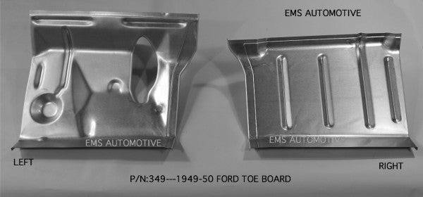 1949-50 Ford Car Front Toe Board