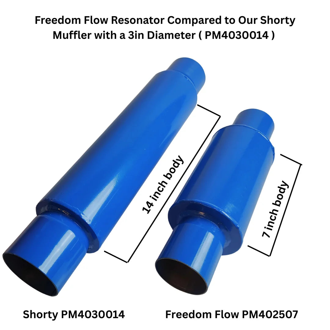 Porter Muffler 13" Freedom Flow Exhaust Resonator