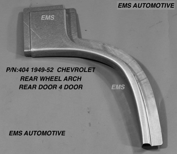 1949-52 Chevy 4 Door Sedan Rear Wheel Arch
