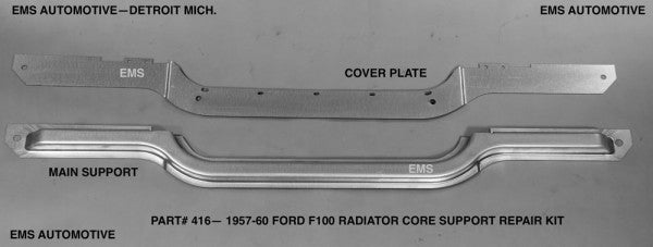 1957-60 Ford F100 Truck Radiator Core Support Repair Kit