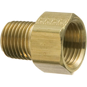 3/8" NPT to 5/16" Inverted Flare Brass Fitting