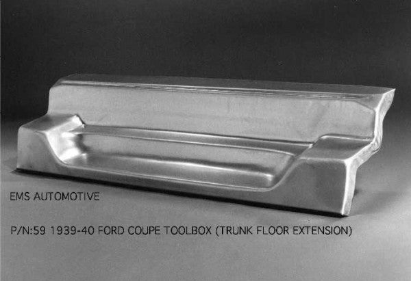 1939-40 Ford Trunk Floor Extension (Toolbox)