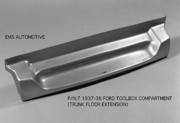 1937-38 Ford Car Truck Floor Extension (Toolbox)