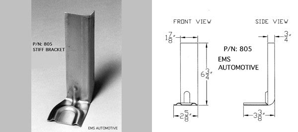 Universal Sheet Metal Reinforcement Stiffening Bracket
