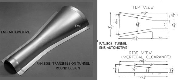 Universal Lower Transmission Tunnel