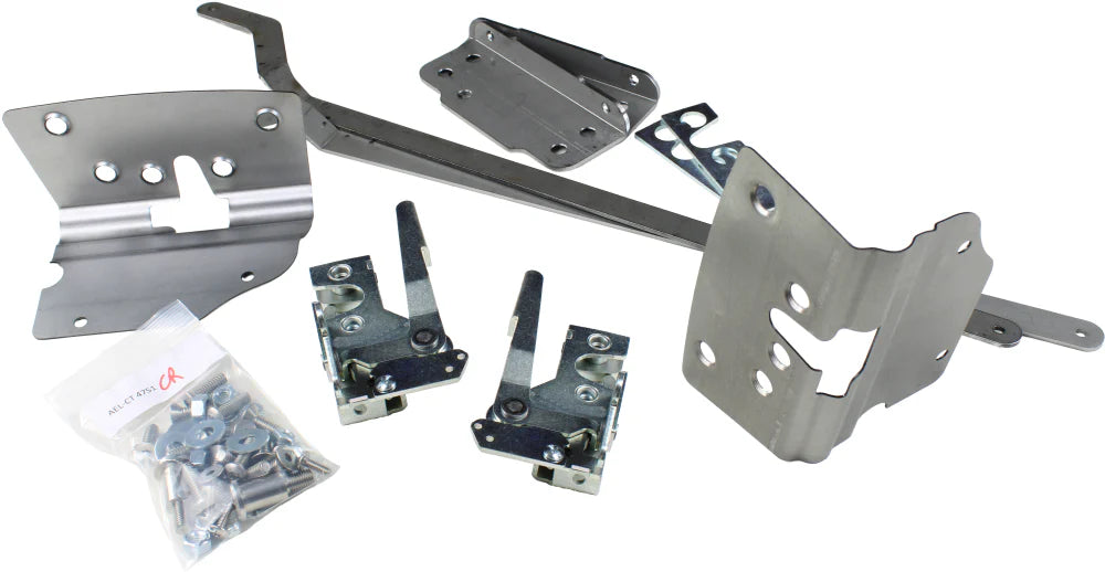 Trique Altman Easy Door Latches for 1947-51 Chevy Trucks with 1952-54 Push Button Handles