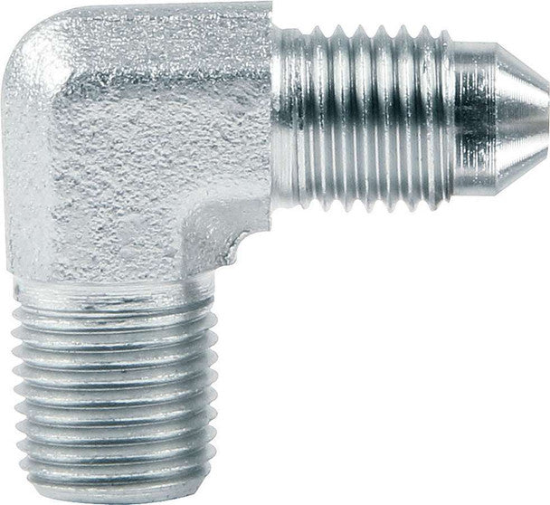 1/8" NPT to 3 AN 90 Degree Brake Fitting