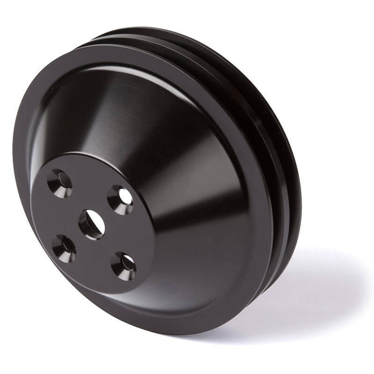 Small Block Chevy Long Water Pump Aluminum 2 Groove Water Pump Pulley